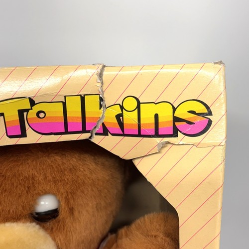 Vintage Teddie Talkins Talking Bear 1986 RARE ABC TOYS W/ Original Box- Untested - Picture 8 of 12