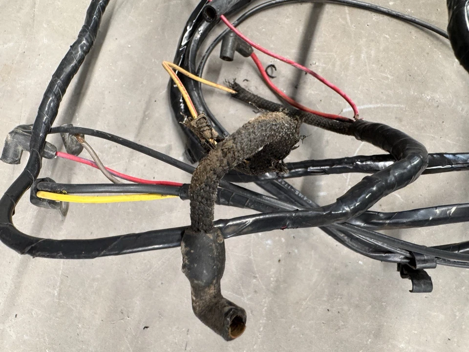 Ford Galaxie 1963 1964 alternador arnés de cableado bahía del motor regulador de voltaje equipo original Foto 4 de 4