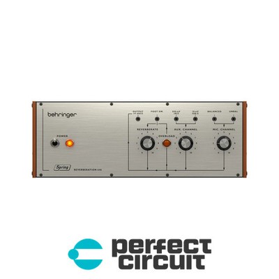 Behringer Spring Reverberation 646 Reverb Module EFFECTS NEW PERFECT CIRCUIT
