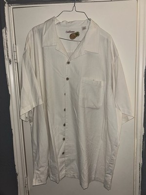 Caribbean Pineapple Men's Hawaiian Shirt- Size 3X  Short Sleeve- Button Front