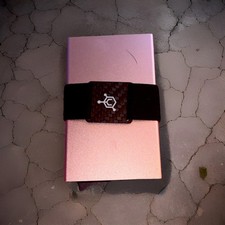 Code 118 Wallet Rose Gold MagSafe Card Holder Minimalist Travel Security