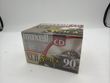 Maxell XLII 90Minutes High Bias Audio Cassette 5 Pack Sealed Unused New