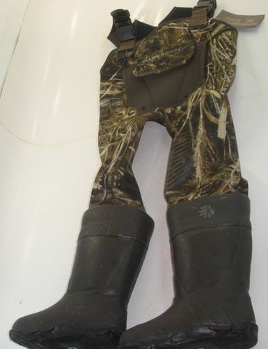 Lacrosse 700320M-6 Boys Youth 3.5mm Neoprene 1000G Mallard 2 Wader - Picture 2 of 3