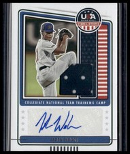 2023 Panini Stars & Stripes USA Baseball #CNTC-JW Jaden Woods Auto