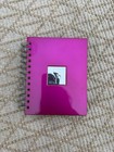 Majestic Magenta Photo Album  4x6 Flower On Front Tulip