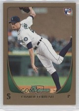 2011 Bowman Draft Gold Charlie Furbush #37 0a1