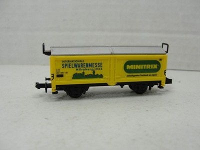 Trix Minitrix N 3530 Closed Goods Wagon Spielwarenmesse Nurnberg 1984