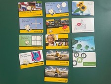 Portocard 13 St&uuml;ck der Deutschen Post ohne Marken