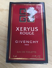 Xeryus Rouge by Givenchy Men EDT 4ml .13 Oz. Splash Travel MINI SAMPLE - Vintage