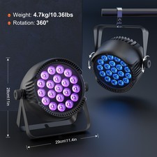 Professional 300W RGBW Par Light IP65 Waterproof DMX512 Sound Active Stage Light
