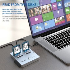 NVME/SATA 3-in-1 SSD Cloner Offline Clone M.2 Cloner fr M.2 NVME/SATA mSATA SATA