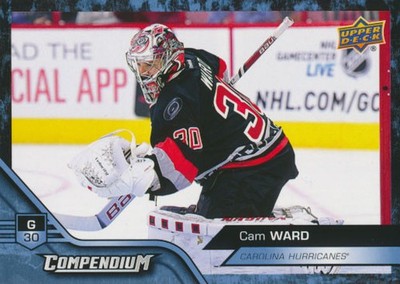 2016-17 Upper Deck Compendium Blue #54 CAM WARD - Carolina Hurricanes