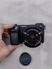 Sony NEX-6 16.1MP APS-C Digital Camera Set with 16-50mm Lens w/Battery