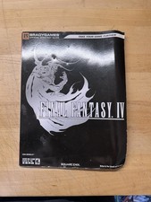 FINAL FANTASY IV Official Strategy Guide Bradygames Official
