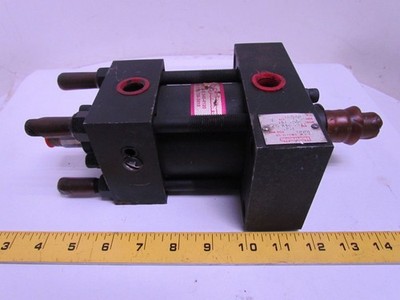 Hennells HD2-MDE5/MX2-BR Hydraulic Cylinder 2-1/2'' Bore 1'' Stroke Double Rod