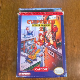 Disney Chip 'N Dale: Rescue Rangers 2 Nintendo NES CIB