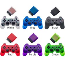 2.4G Wireless Game Controller for PS2, Transp...