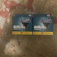 Gillette Mach3 15 Stück Patronenminen (2 Stück)