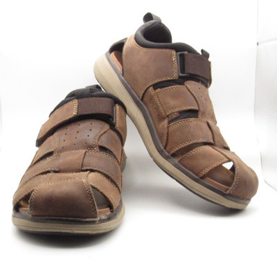 Florsheim Brown Mens Venture Fisherman Sandals Size 12  display picture 1