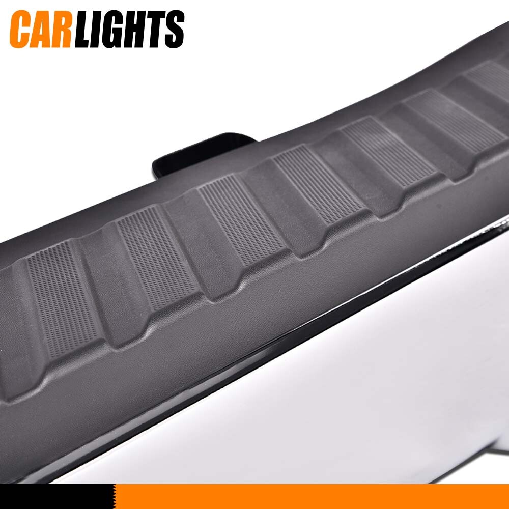 Complete Chrome Rear Step Bumper For 2009-2014 Ford F150 (Without Sensor Holes)-615676