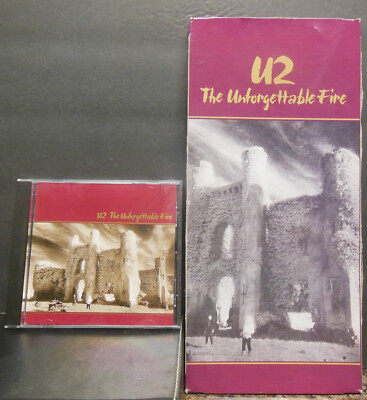 U2: The Unforgettable Fire, CD w/ Longbox!