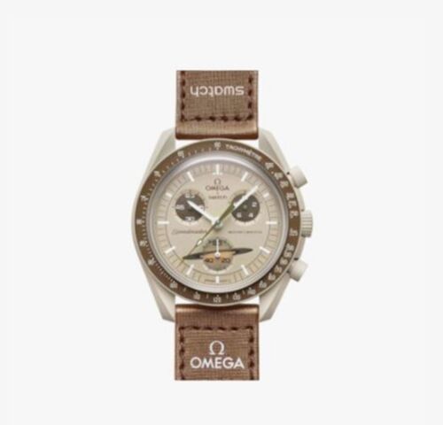 RELOJ OMEGA MOONSWATCH/SNOOPY/ON EARTH BIOCERÁMICA Colección Serie SELLADO - Imagen 6 de 29