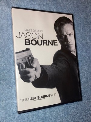 Matt Damon is JASON BOURNE on DVD - Brand New Sealed Bonus Features Content NIP