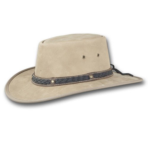 Sombreros Barmah Squashy Bronco Cooper Cruzando Cuero Sombrero - Artículo 1022 - Imagen 18 de 24