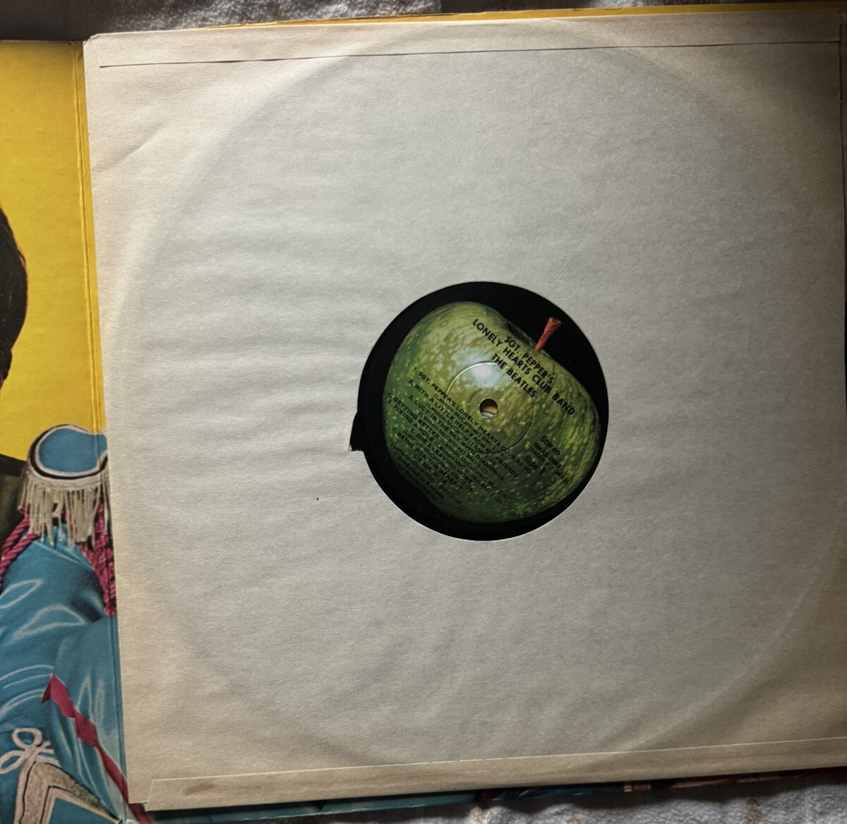 The Beatles Sgt Pepper's Lonely Hearts Club Band Vinyl LP 1967