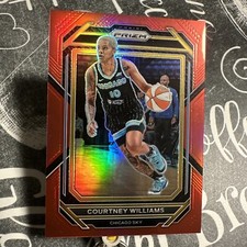 2023 Panini Prizm WNBA Red Prizm #19 Courtney Williams /199 Chicago Sky Dream