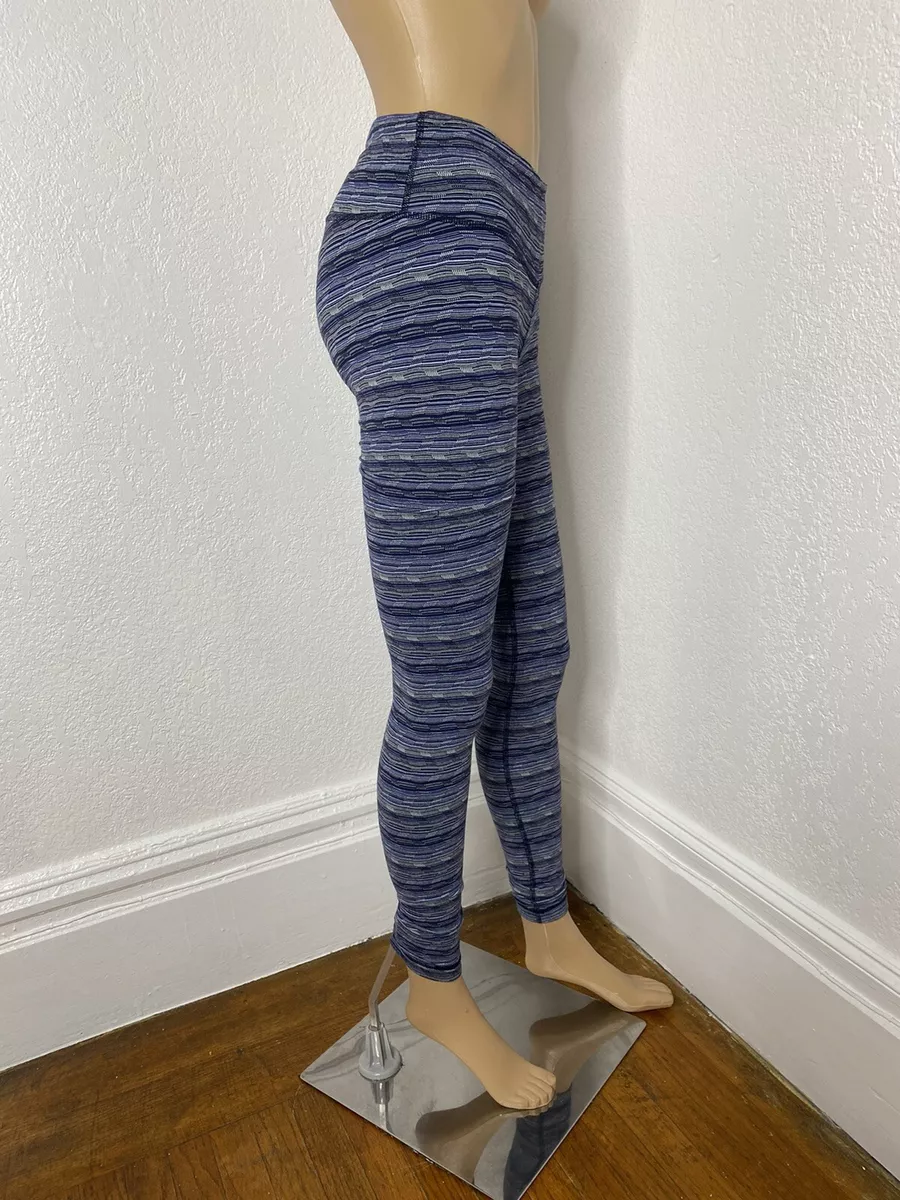 Lululemon Wunder Under Striped Leggings For Women's