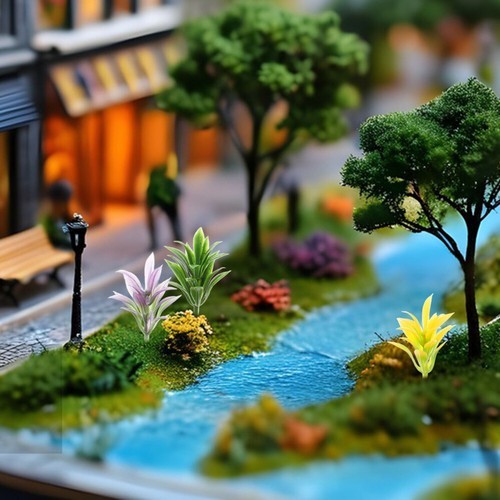 50 Pcs Simulation Von Pflanzen Modellen Miniatur-Gartenlandschaft - Bild 6 von 12
