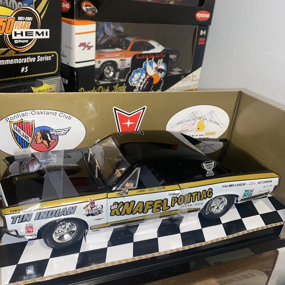 KNAFEL PONTIAC 1966 - GTO Tin Indian Drag Car edición #2 edición limitada - 1:18 - nuevo Foto 2 de 4