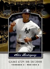 2008 Upper Deck Yankee Stadium Legacy Collection #6729 Alex Rodriguez