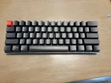 Black Glorious GMMK Compact 60% RGB Hotswap Brown Switches.