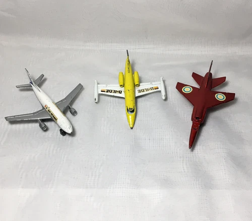 Vintage Matchbox 1973 Die Cast Airplanes Lot Of 3 Lesney Prod