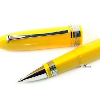 Omas 360 Hi-Tech Yellow Rollerball Pen | eBay