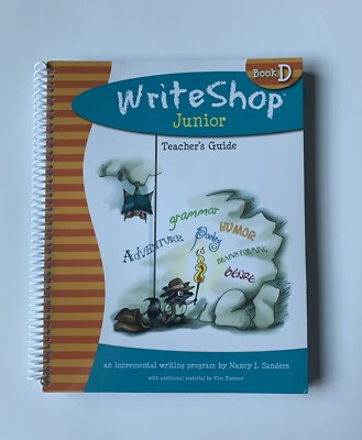 WriteShop Junior Level D Teacher s Guide - Like New condition