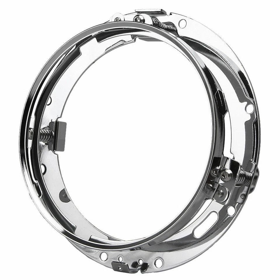 Faro LED de 7 pulgadas + luz antiniebla de 4,5" + soportes para motocicleta Harley Davidson Foto 4 de 4