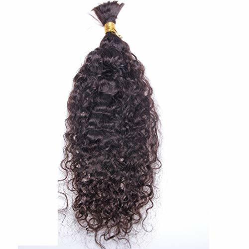Curly Human Hair Bulk For Braiding Water Wave Brazilian Remy Hair Bundle No Weft - 第 2/12 張圖片