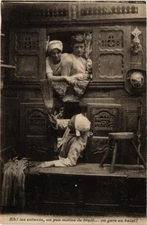 Old postcard Atour des Lits-Clos FOLKLORE (731594)