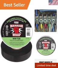 Warriorwrap General 3/4 In. X 60 Ft. 7 Mil Vinyl Electrical Tape, Black