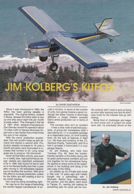Kitfox Aircraft Report 2/26/2023i