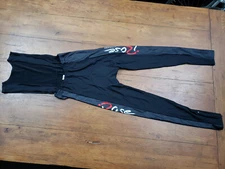 Mens Large Cycling Bibtights Thermal Vintage Italy 26" 15.5" (8/10) Tights L