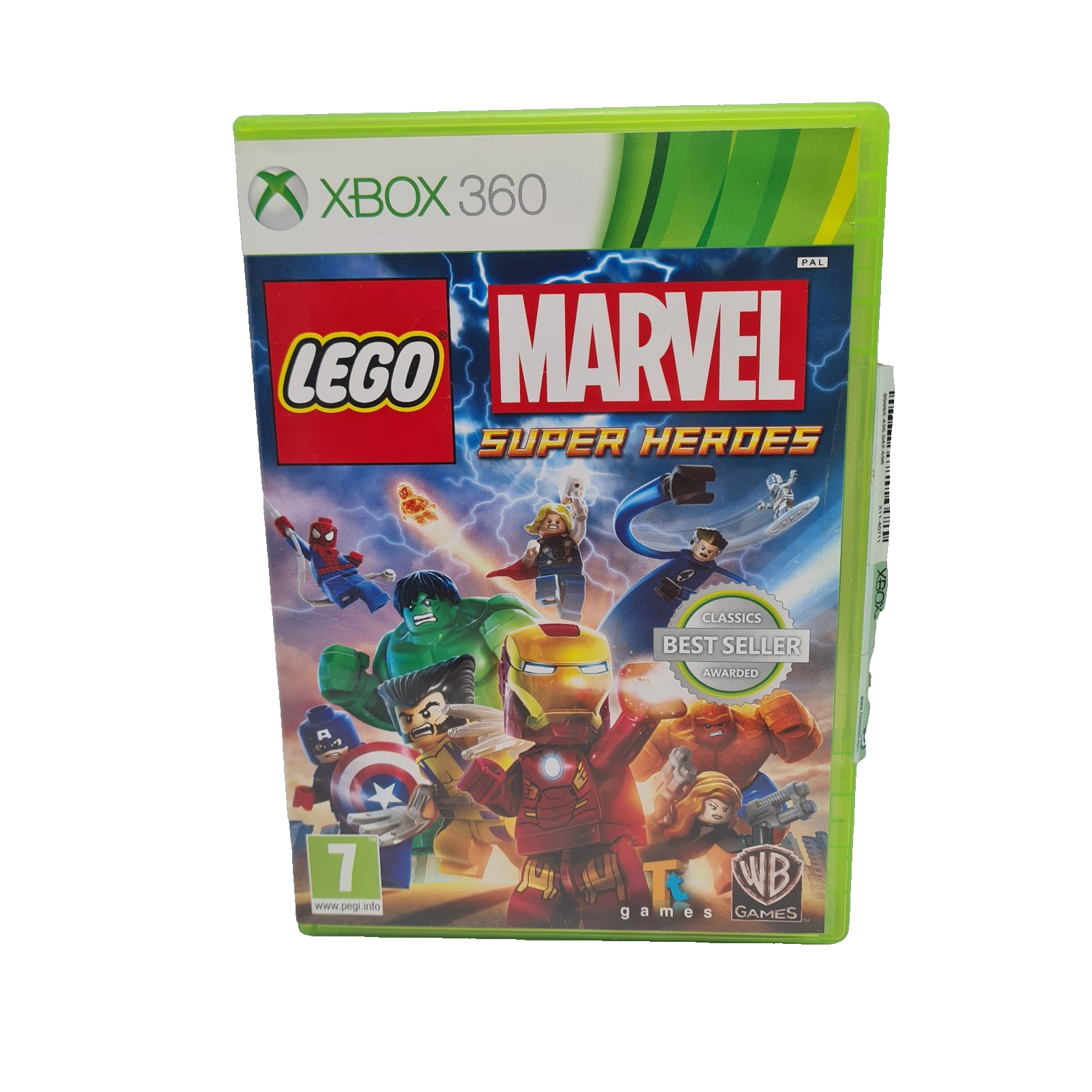 LEGO Marvel Super Heroes Xbox 360 w Manual