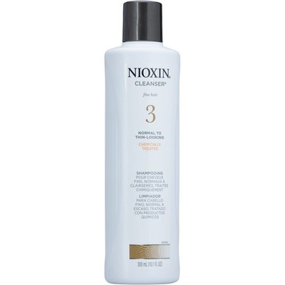 Nioxin Cleanser Shampoo, System 3 (Color Treated Hair/Normal to Light Thinning)