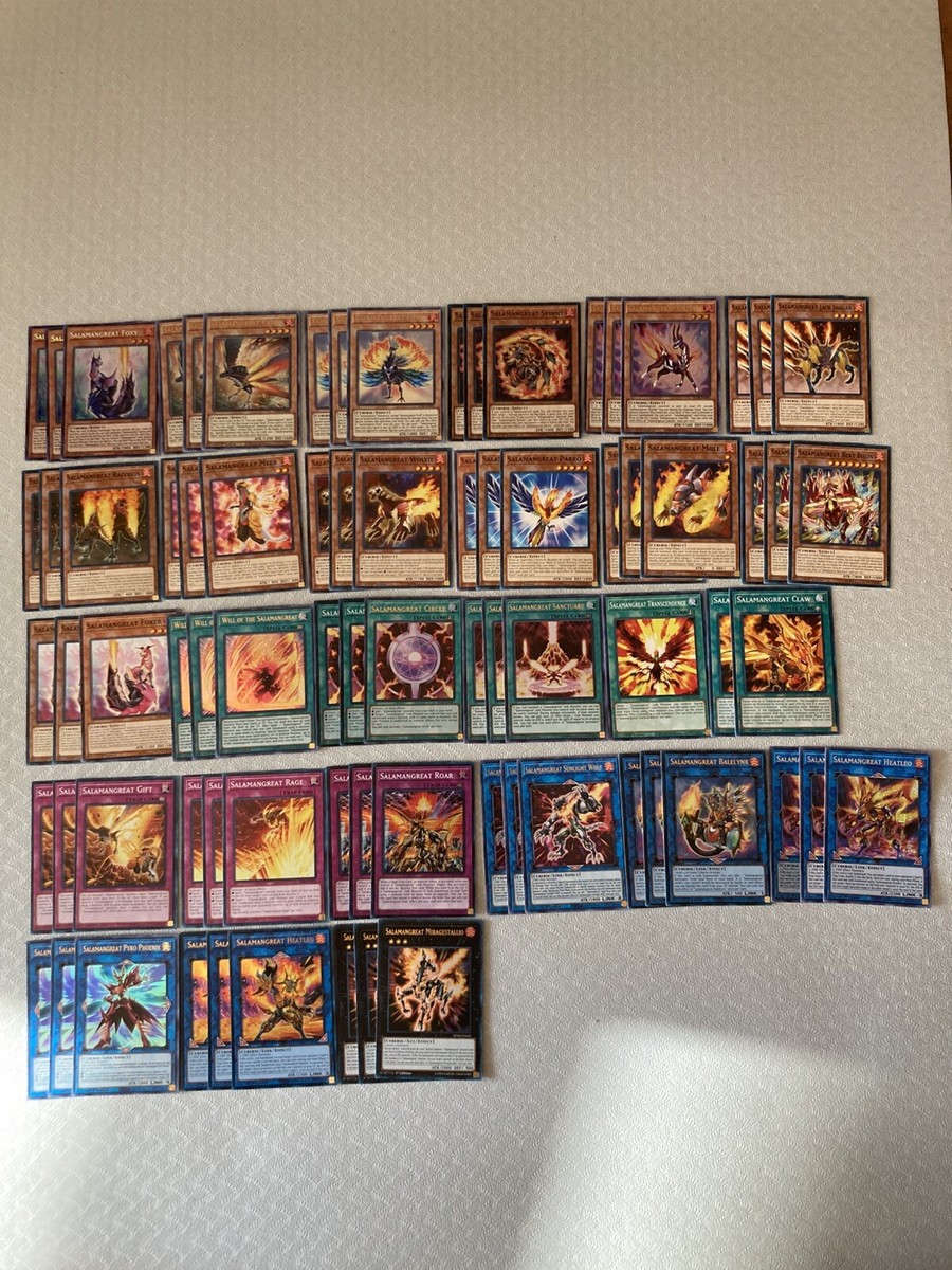 YUGIOH - Salamangreat Deck Core - UPDATED With More Cards | eBay