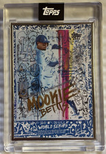 Mookie Betts - 2020 Topps X Gregory Siff Card 1 World Series Artist Proof 38/58