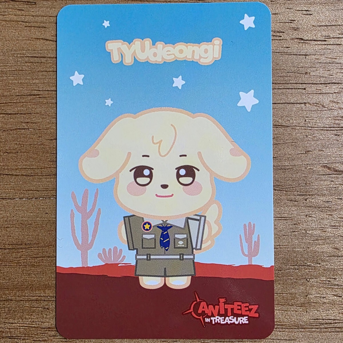 TYUdeongi Yun Ho Trading Card Photocard Ateez Pop-Up Aniteez