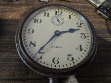 Elgin 8day 7j Car clock for repair